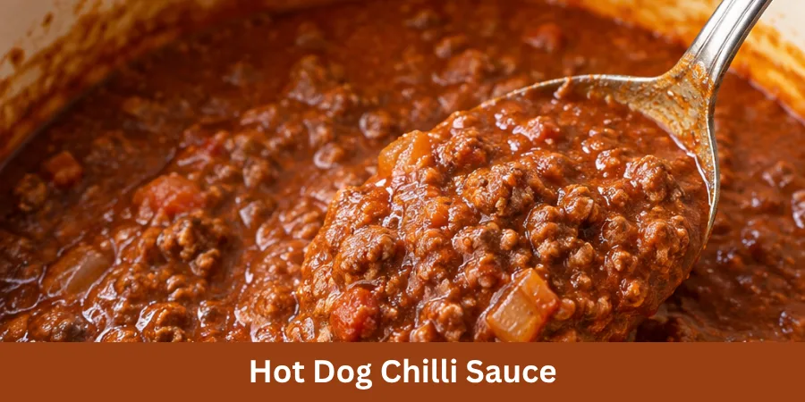 Hot Dog Chili Sauce Recipe