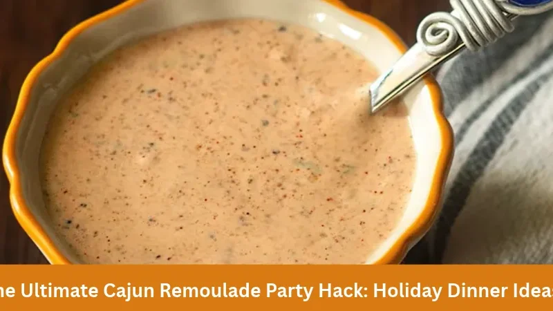 The Ultimate Cajun Remoulade Party Hack: Holiday Dinner Ideas